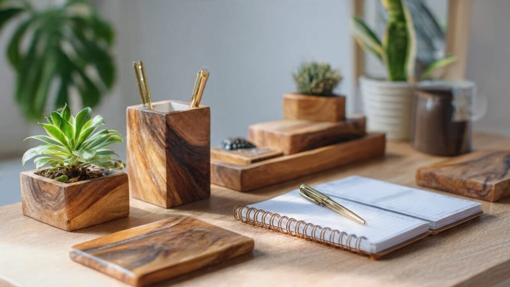 Wooden Beauty: Globi Artists’ Handcrafted Home-Office Decor to Inspire Productivity