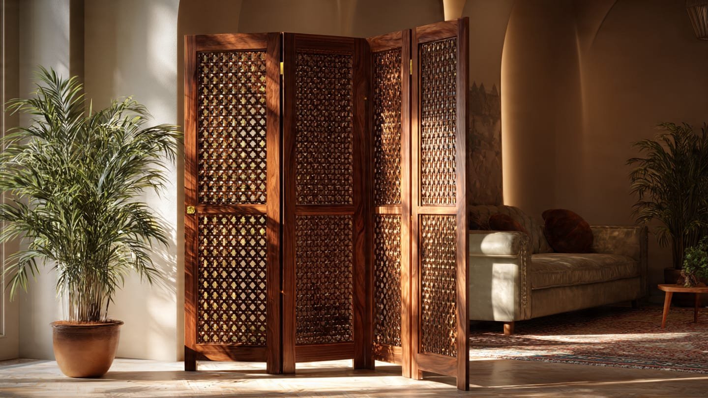 The Secret to a Cozy Home? Wooden Room Partitions, of course!
