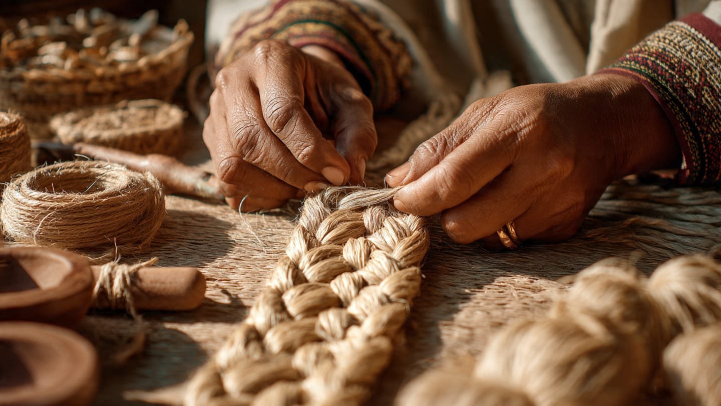 Eco-Chic Style: Premium Jute Neckpieces That Look as Good as They Feel!